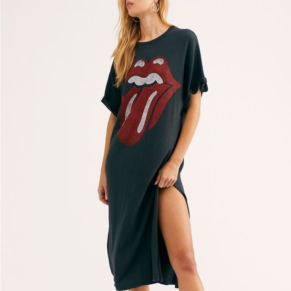 FREE PEOPLE ROLLING STONES MAXI NWT